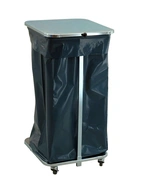 Säckvagn Ultima med 4 gummihjul 60 L Zink