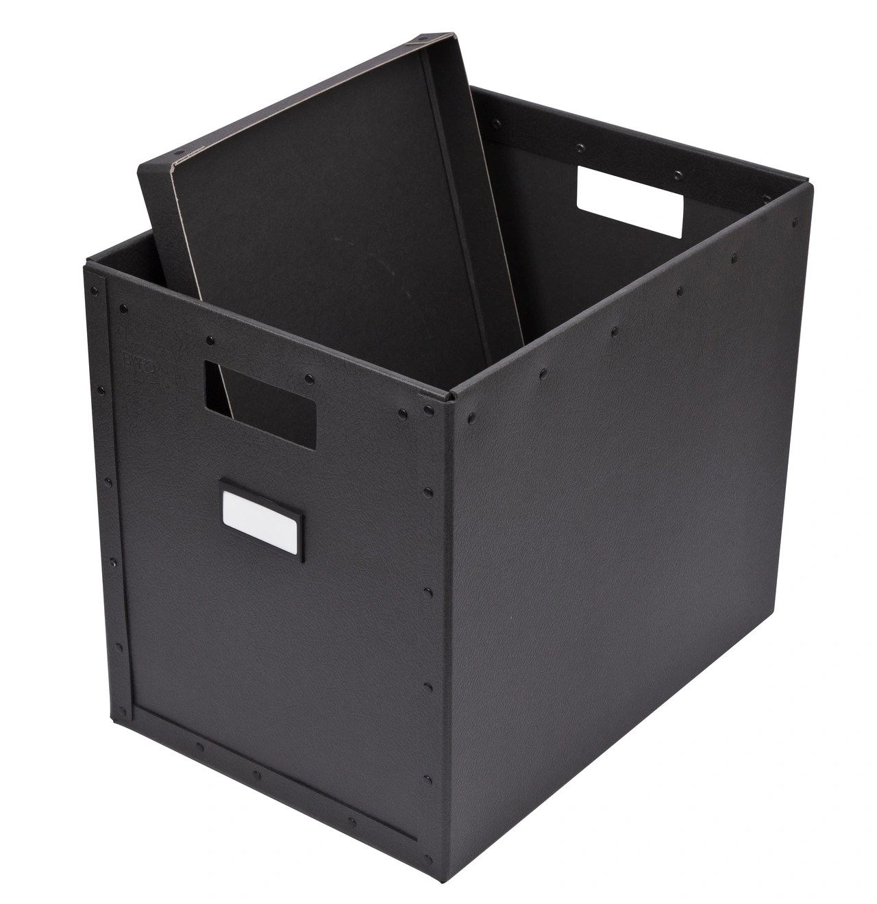 Förvaringslåda Grafit med lock