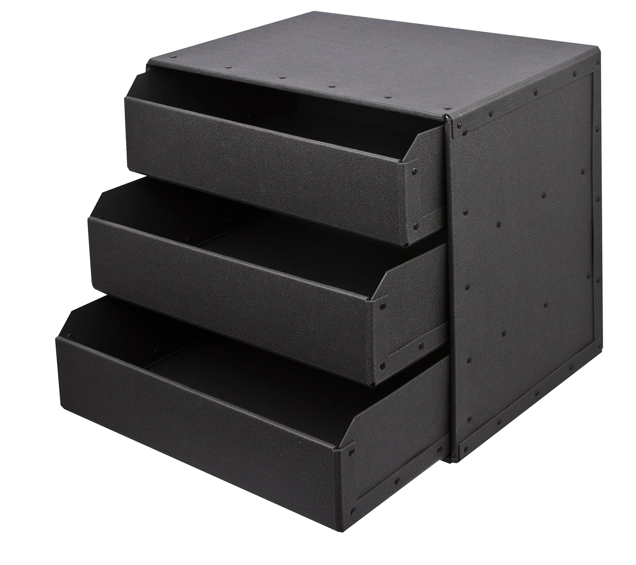 Skrivbordsbyrå med tre lådor, A4, Grafit