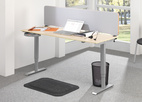 Ergonomisk matta Senso Square Svart