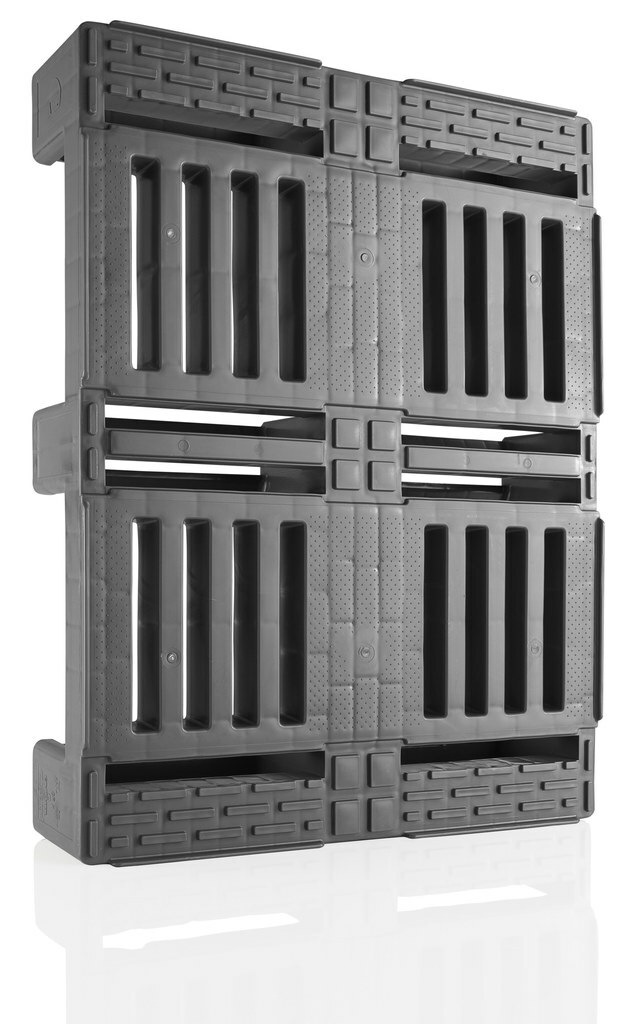 Plastpall med plastprofil 800x600 mm 15 st