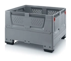 Plastcontainer MoveBox 1000FV fällbar med ventilation 4 fötter