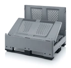 Plastcontainer MoveBox 800FVH fällbar med ventilation 4 fötter