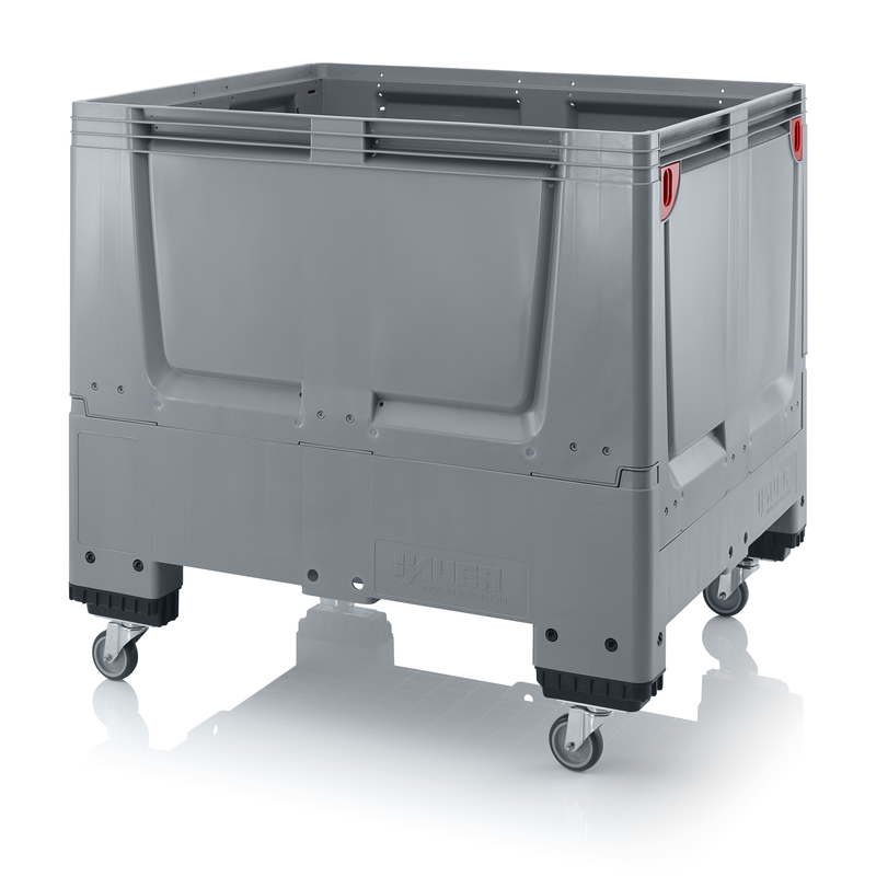 Plastcontainer Movebox 1000FH fällbar 4 hjul