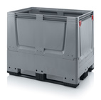 Plastcontainer Movebox 800F fällbar 3 medar