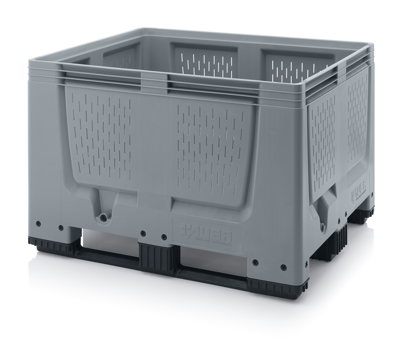 Plastcontainer MoveBox 1000V med ventilationshål 3 medar