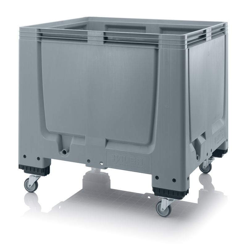 Plastcontainer MoveBox 1000H 4 hjul