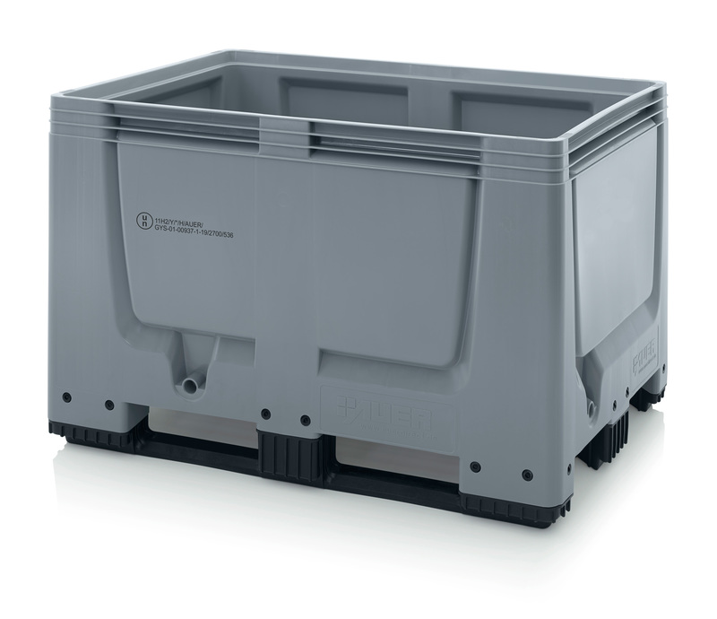 Plastcontainer MoveBox 800 3 medar UN-godkänd
