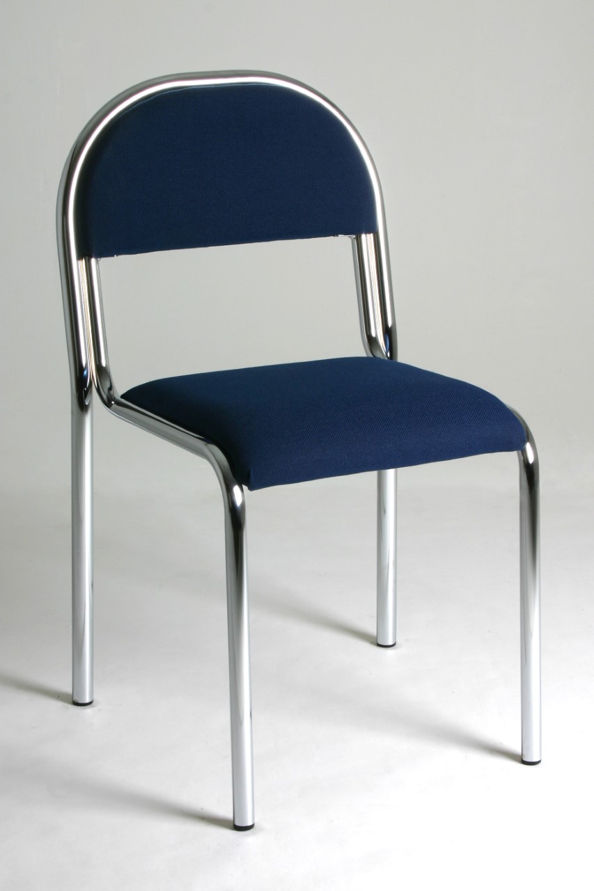 Karmstol Vinnaren, Blå/Krom