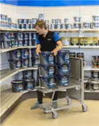 Ergonomisk plockvagn