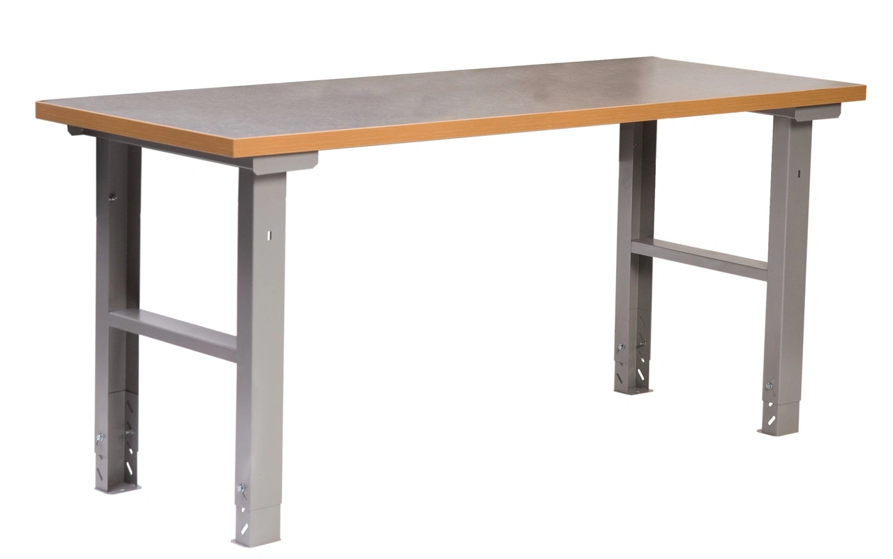Arbetsbänk, 1500x800 mm, Linoleumskiva