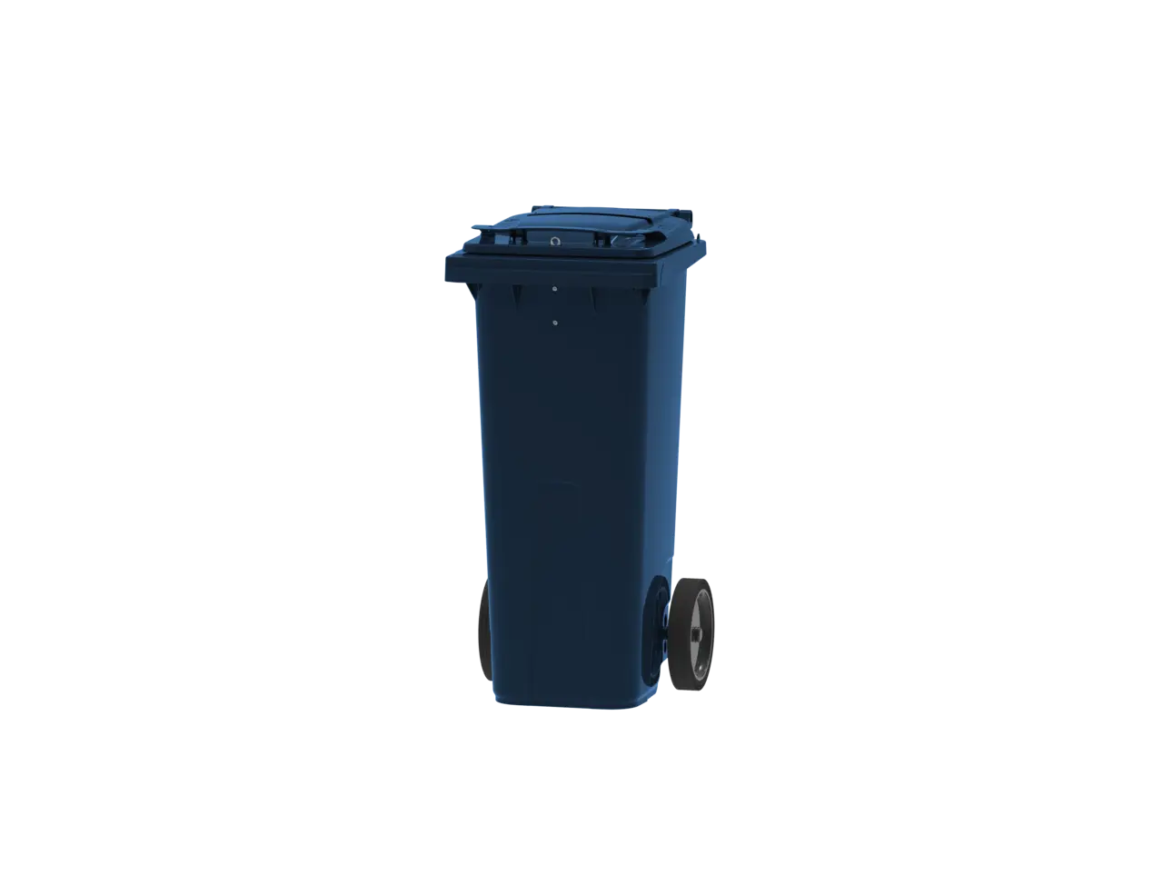 Sekretesskärl 140 L med sekretesslock, blå