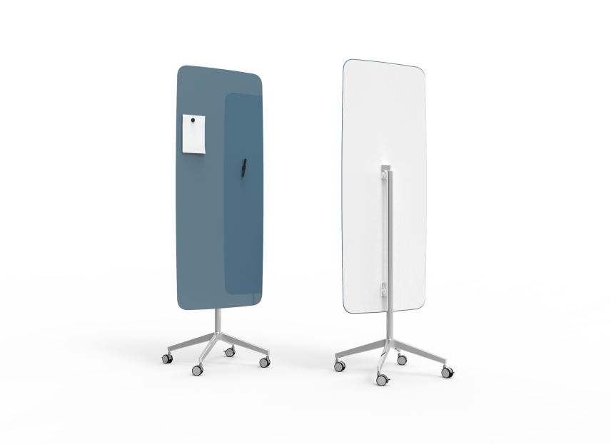 Mobil skrivtavla, Flow, mörkblå