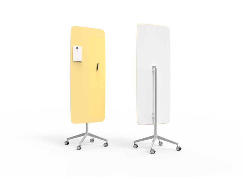 Mobil skrivtavla, Flow, solgul