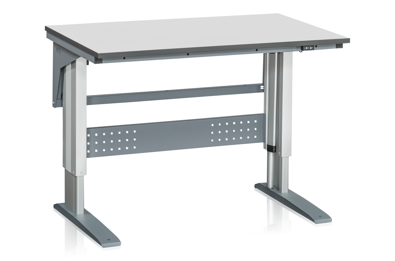 Höj- och sänkbart arbetsbord 400kg 1200x800mm Inkl. bordsskiva