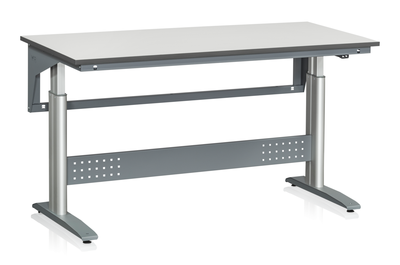 Höj- och sänkbart arbetsbord 300kg 1600x800mm Inkl. bordsskiva