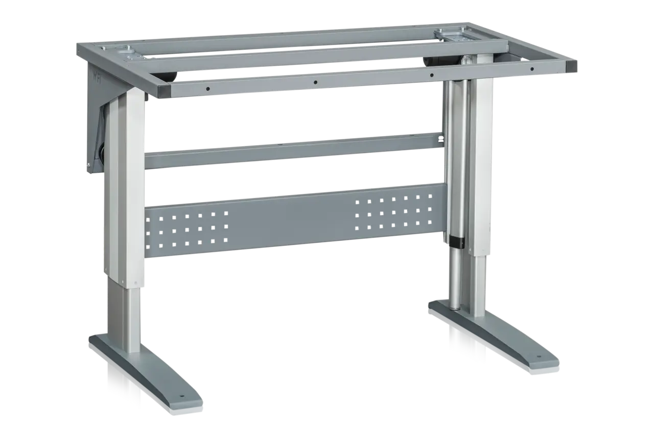 Höj- och sänkbart arbetsbord 400kg 1200x800mm Exkl. bordsskiva