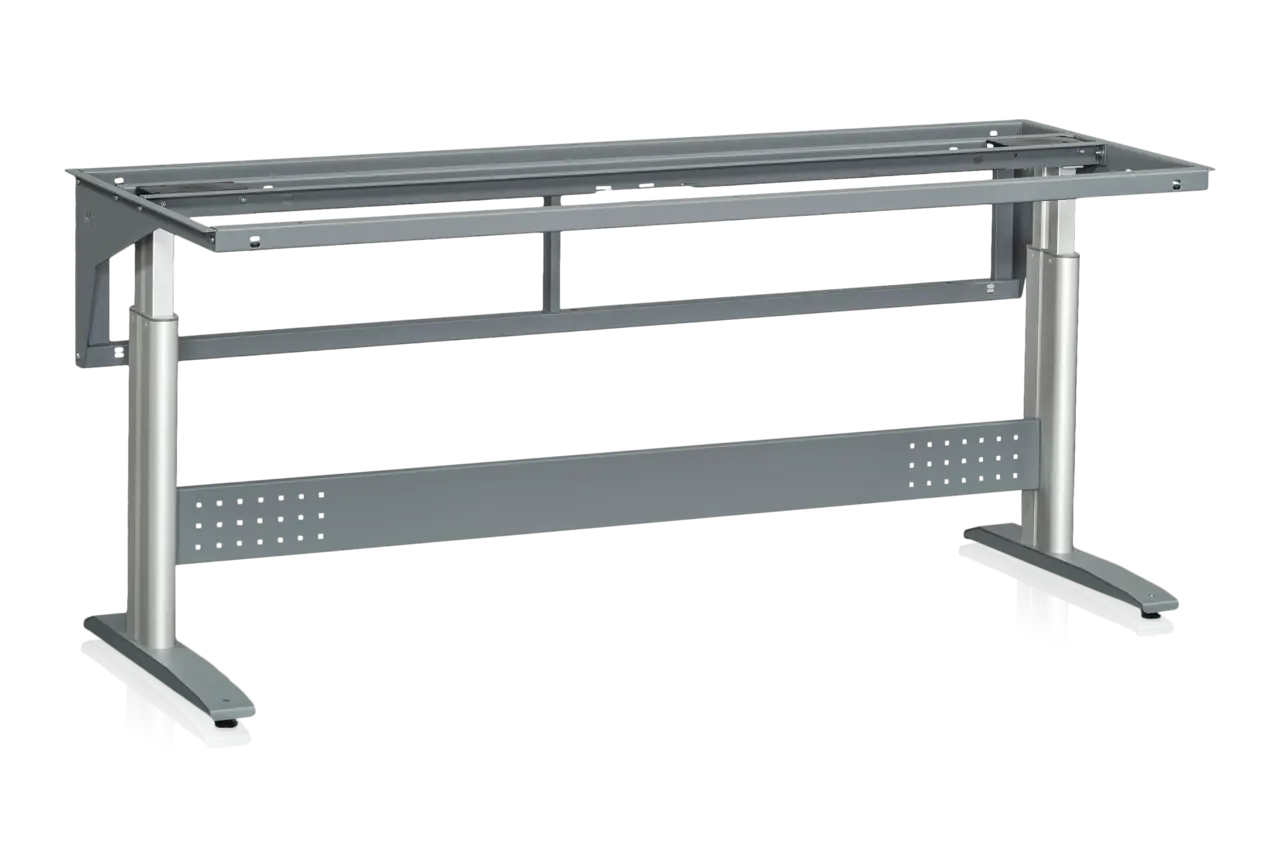 Höj- och sänkbart arbetsbord 300kg 1600x800mm Exkl. bordsskiva