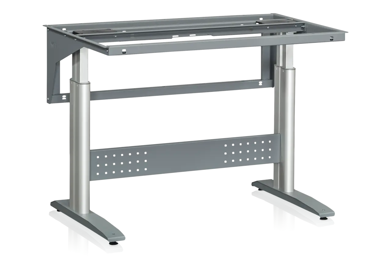 Höj- och sänkbart arbetsbord 300kg 1200x800mm Exkl. bordsskiva