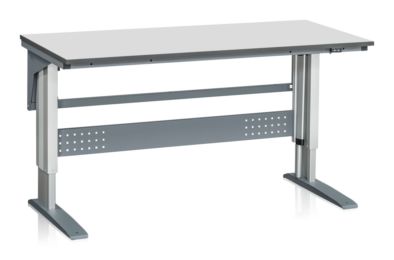 Höj- och sänkbart arbetsbord 400kg 1600x800mm Inkl. bordsskiva