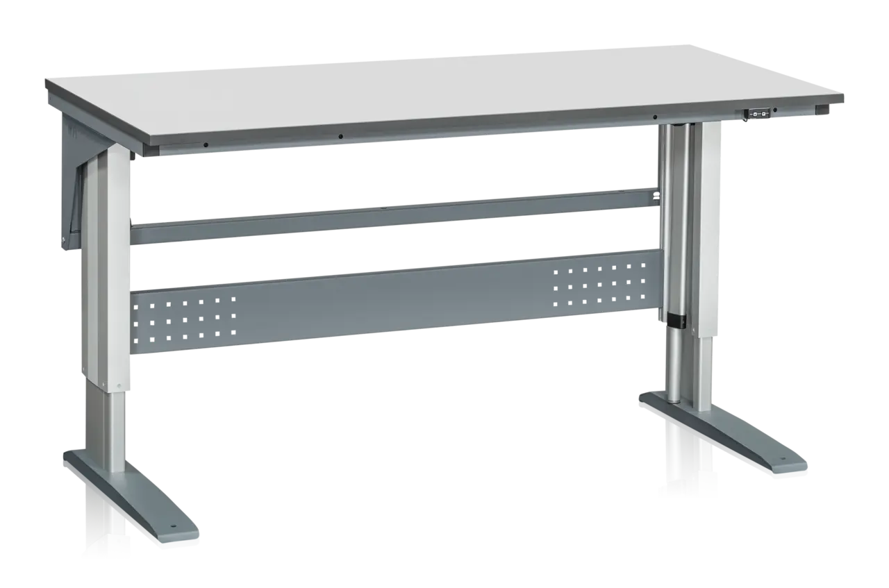 Höj- och sänkbart arbetsbord 400kg 1600x800mm Inkl. bordsskiva