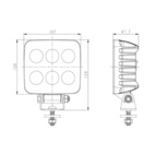 Truckbelysning Razor Workers Edition 35W