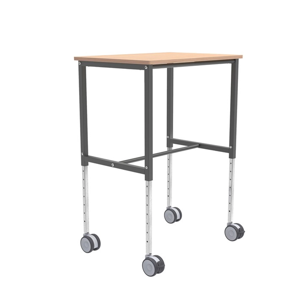 Rullbord ERGO Bok 800x570x720 mm med ställbar höjd