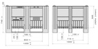 Plastcontainer MoveBox Heavy Duty 1000 Blå