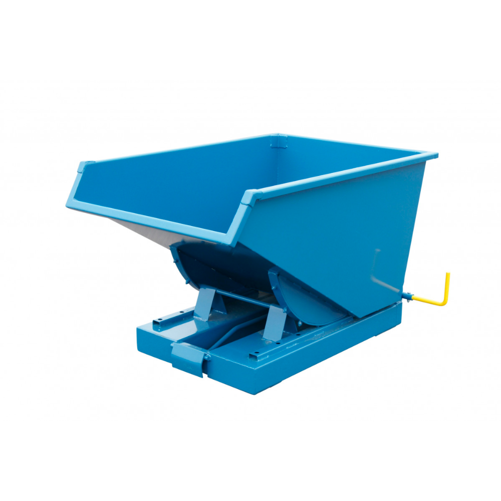 Tippcontainer Heavy Duty 300 L med tryckplatta