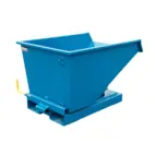 Tippcontainer Heavy Duty 300 L med tryckplatta