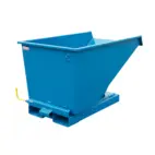 Tippcontainer Heavy Duty 600 L med tryckplatta