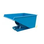 Tippcontainer Heavy Duty 900 L med tryckplatta