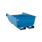 Tippcontainer lågbyggd 550 L med tryckplatta