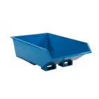 Tippcontainer lågbyggd 550 L med tryckplatta
