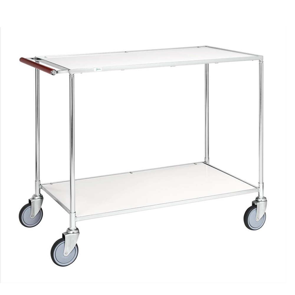 Rullbord Vit 200kg med Non-marking hjul