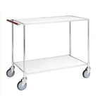 Rullbord Vit 200kg med Non-marking hjul