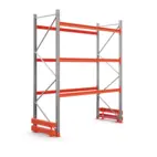 Påkörningsskydd till gavel för pallställ 1100 mm