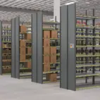 Gavel till hyllställ, sluten 2500x400 mm