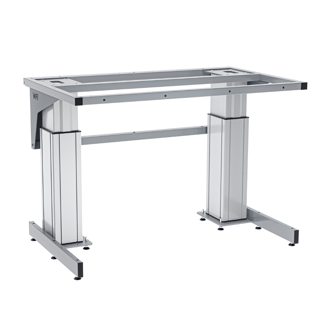 Höj- och sänkbart arbetsbord HD 600kg 1200x800 mm exkl bordsskiva