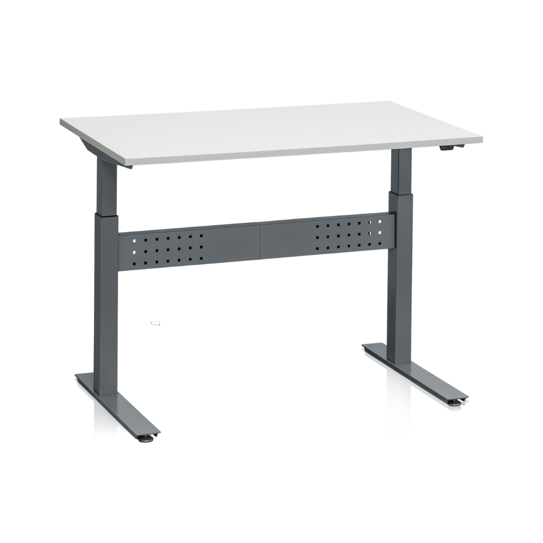 Höj- och sänkbart arbetsbord LD 200kg Laminat 1200x800 mm