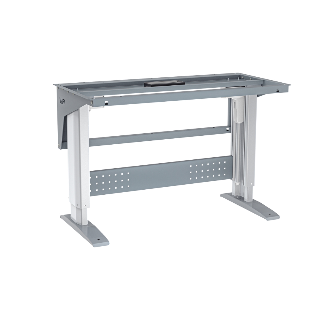 Höj- och sänkbart arbetsbord HD 300kg 1200x600 mm exkl bordsskiva