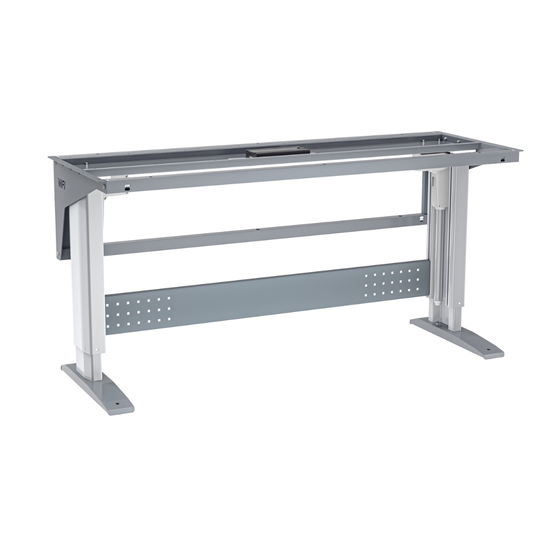 Höj- och sänkbart arbetsbord HD 300kg 1600x600 mm exkl bordsskiva