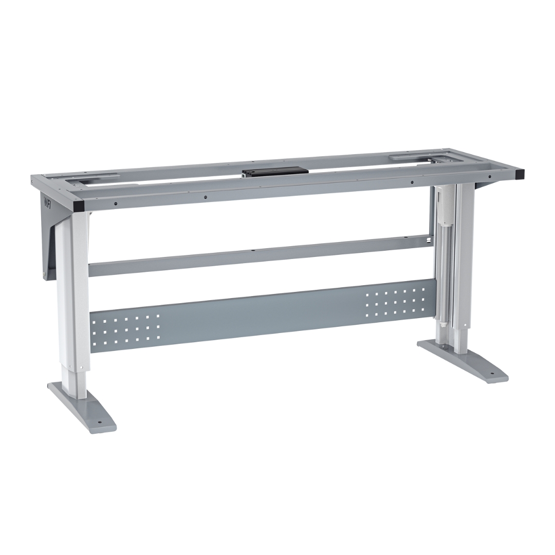 Höj- och sänkbart arbetsbord HD 400kg 1600x600 mm exkl bordsskiva