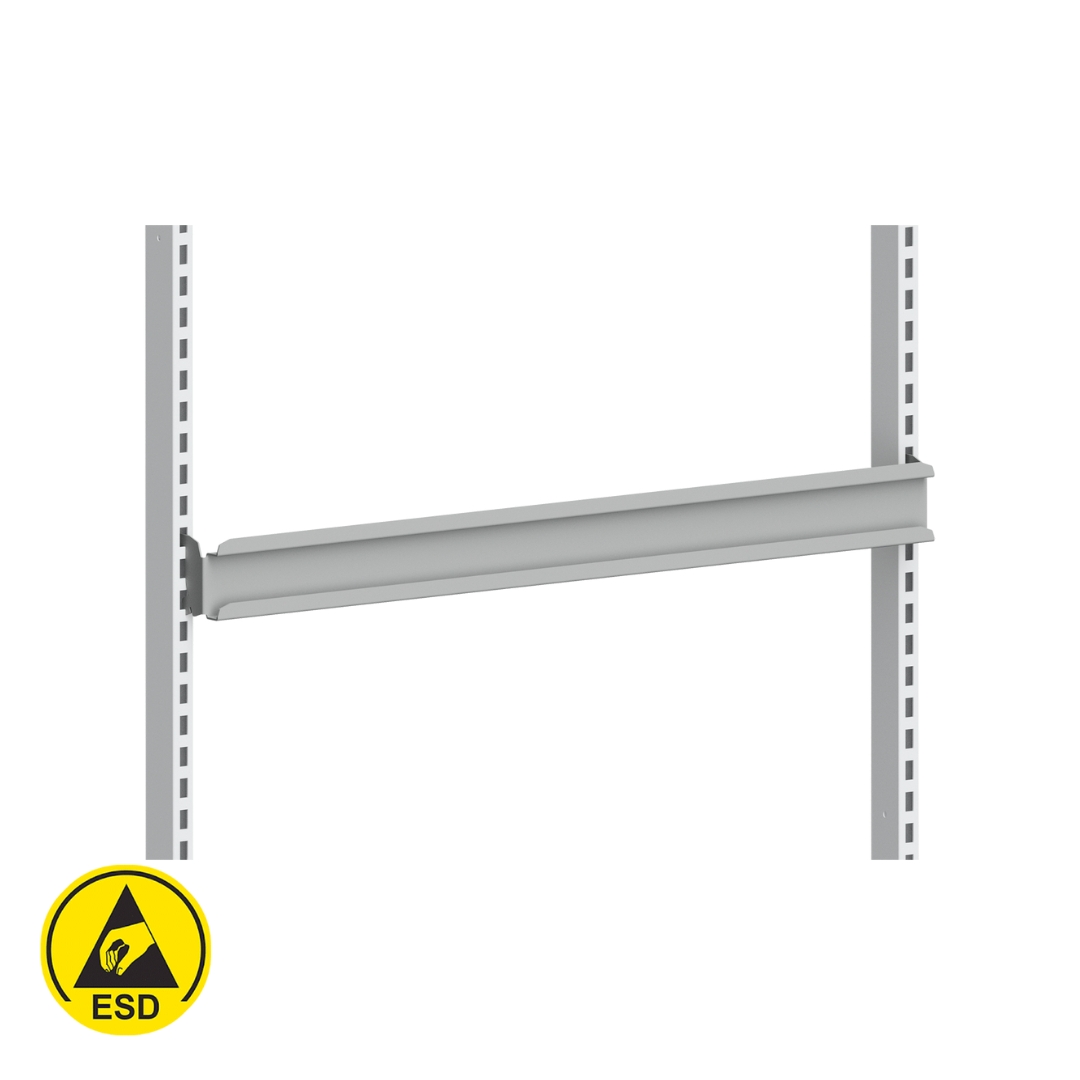 Backlist ESD 900 mm, för plastbackar till arbetsbord