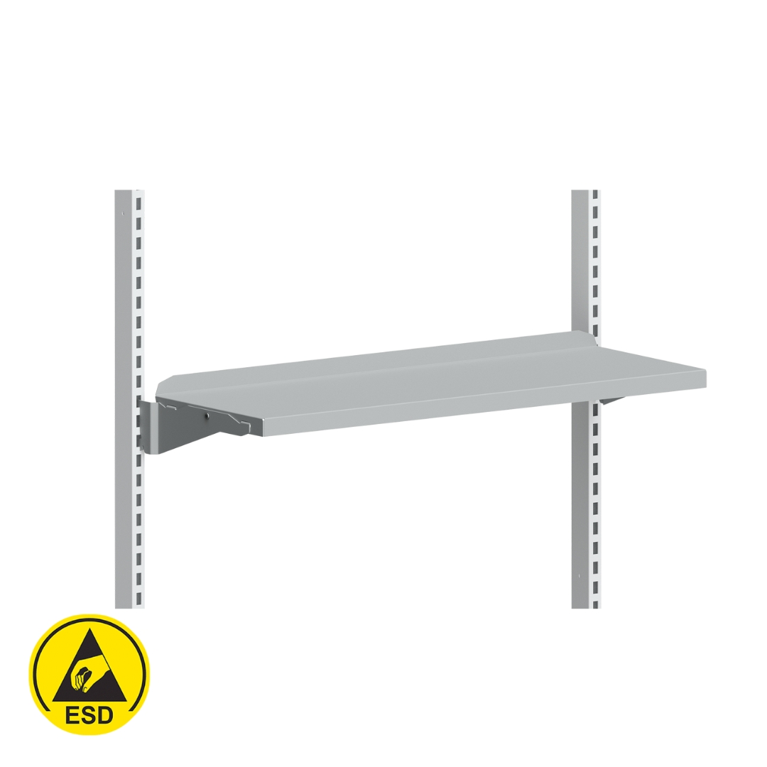 Hyllplan ESD 900x300 mm, tillbehör till arbetsbord