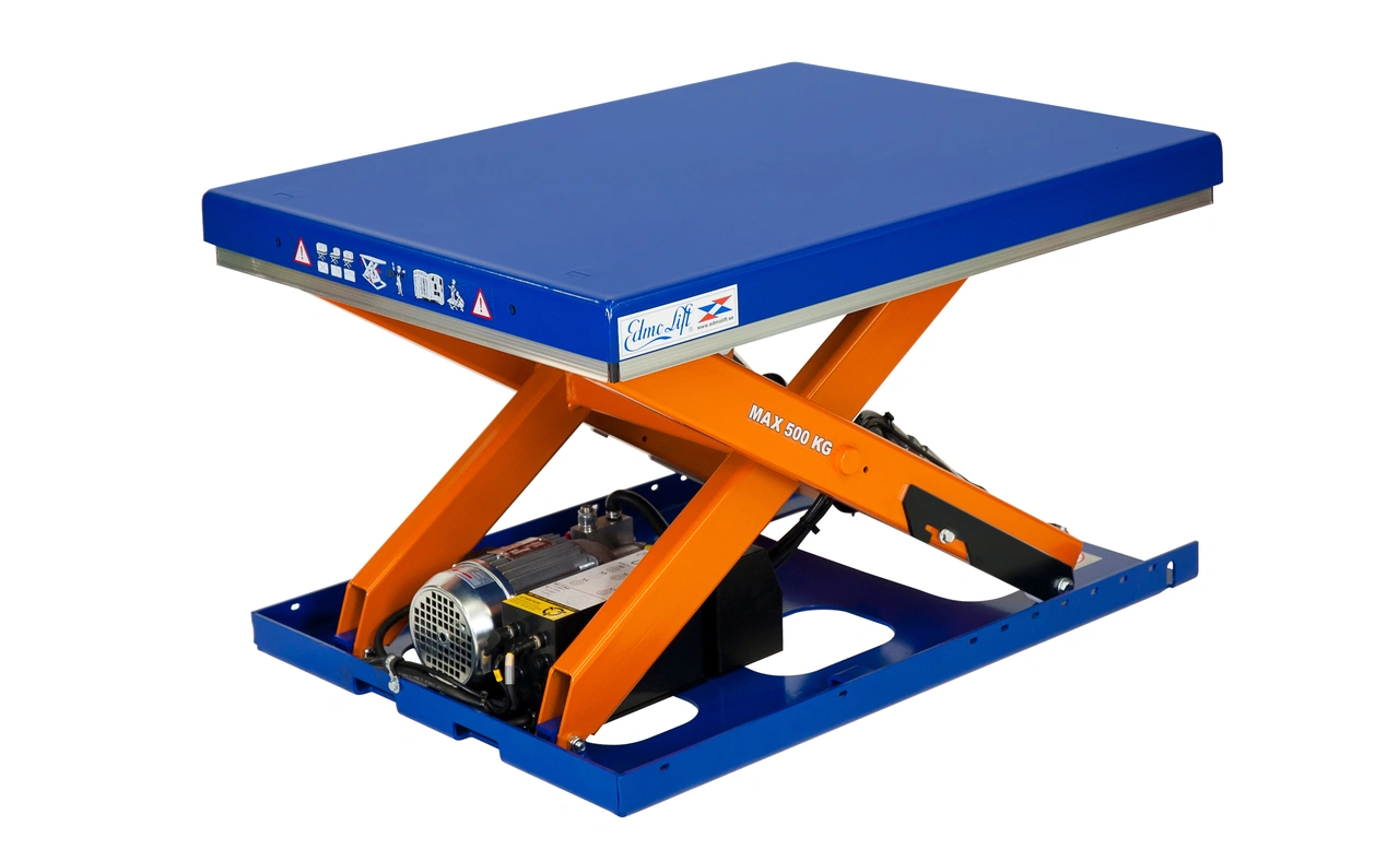 Lyftbord Edmolift T-serie TR 500 kg 900x700 mm