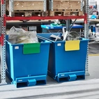 Källsorteringsmarkör till tippcontainer Grön, 3-pack