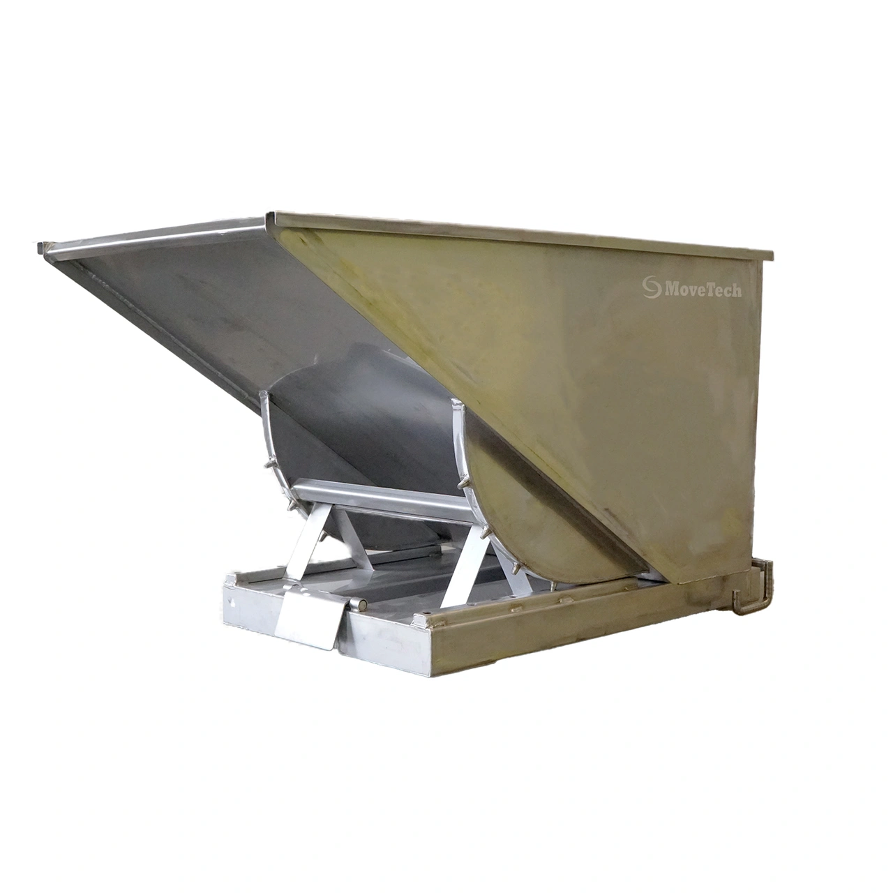 MoveTipp 1100L med tryckplatta Rostfri 304