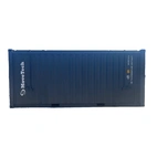 Sjöfartscontainer 20-fot Stålgolv Grå