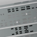 Extra tålig Plastpall 1200 x 800 mm 2500 kg